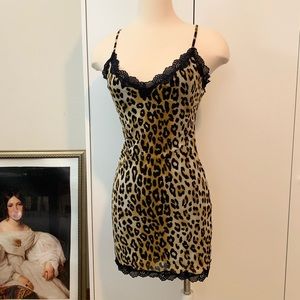 Forever 21 Cheetah Print Mini Dress